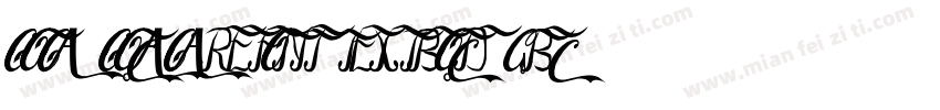 COCA COLACAREFONT TEXTBOLD GB1 0字体转换